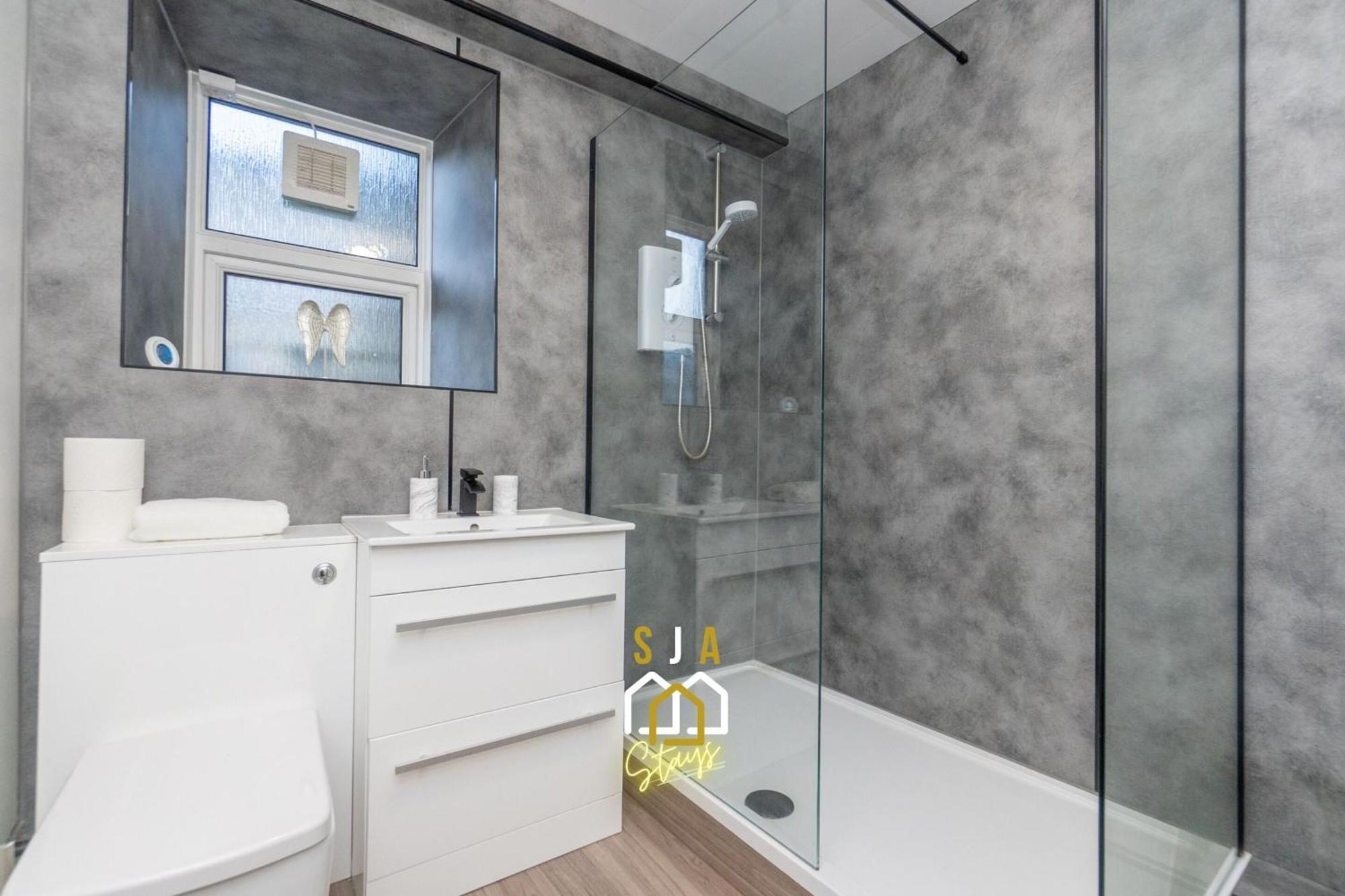 Central City Stay - Sja Stays - 1 Bed Apartment Aberdeen Exteriör bild