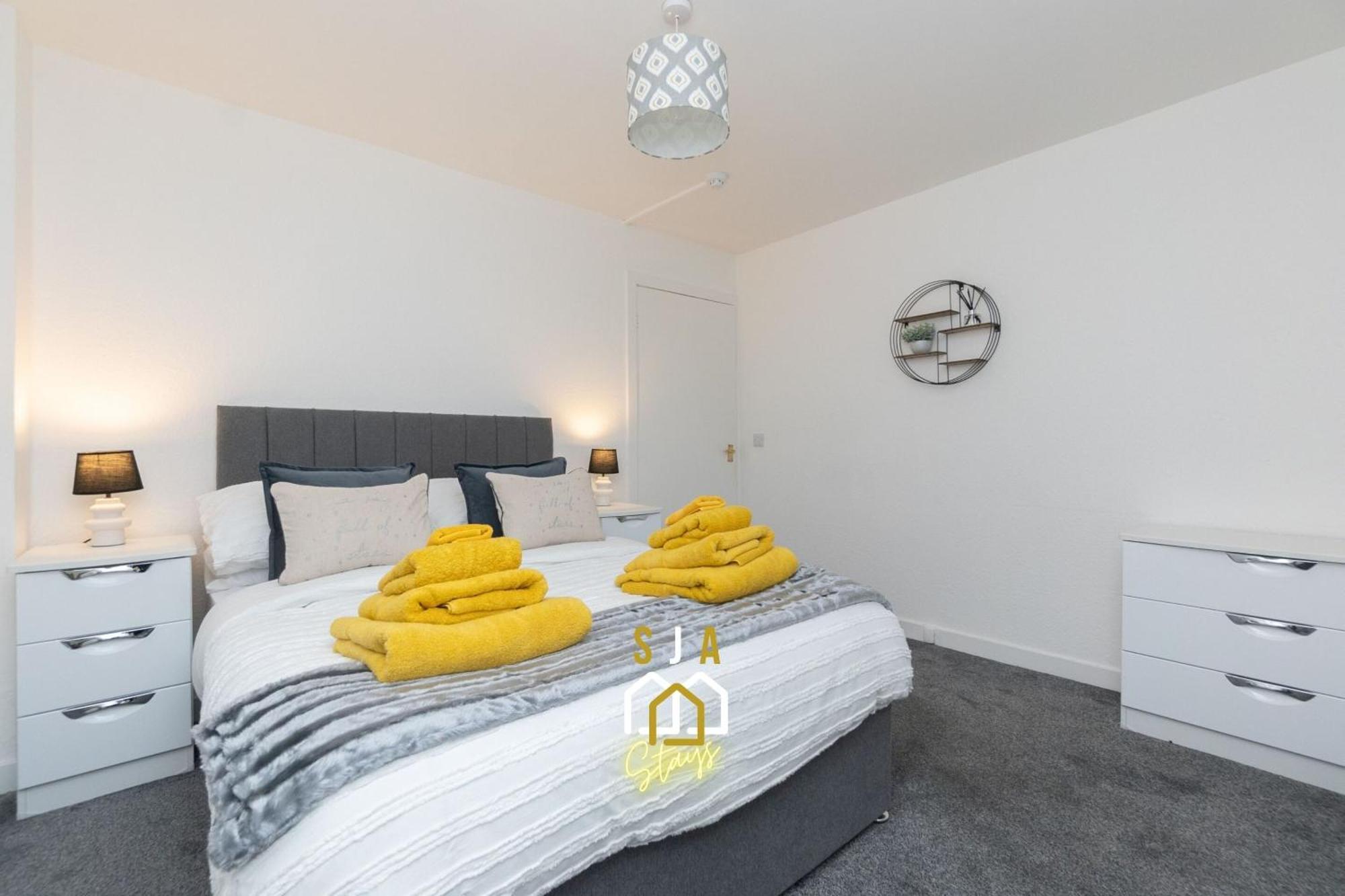 Central City Stay - Sja Stays - 1 Bed Apartment Aberdeen Exteriör bild