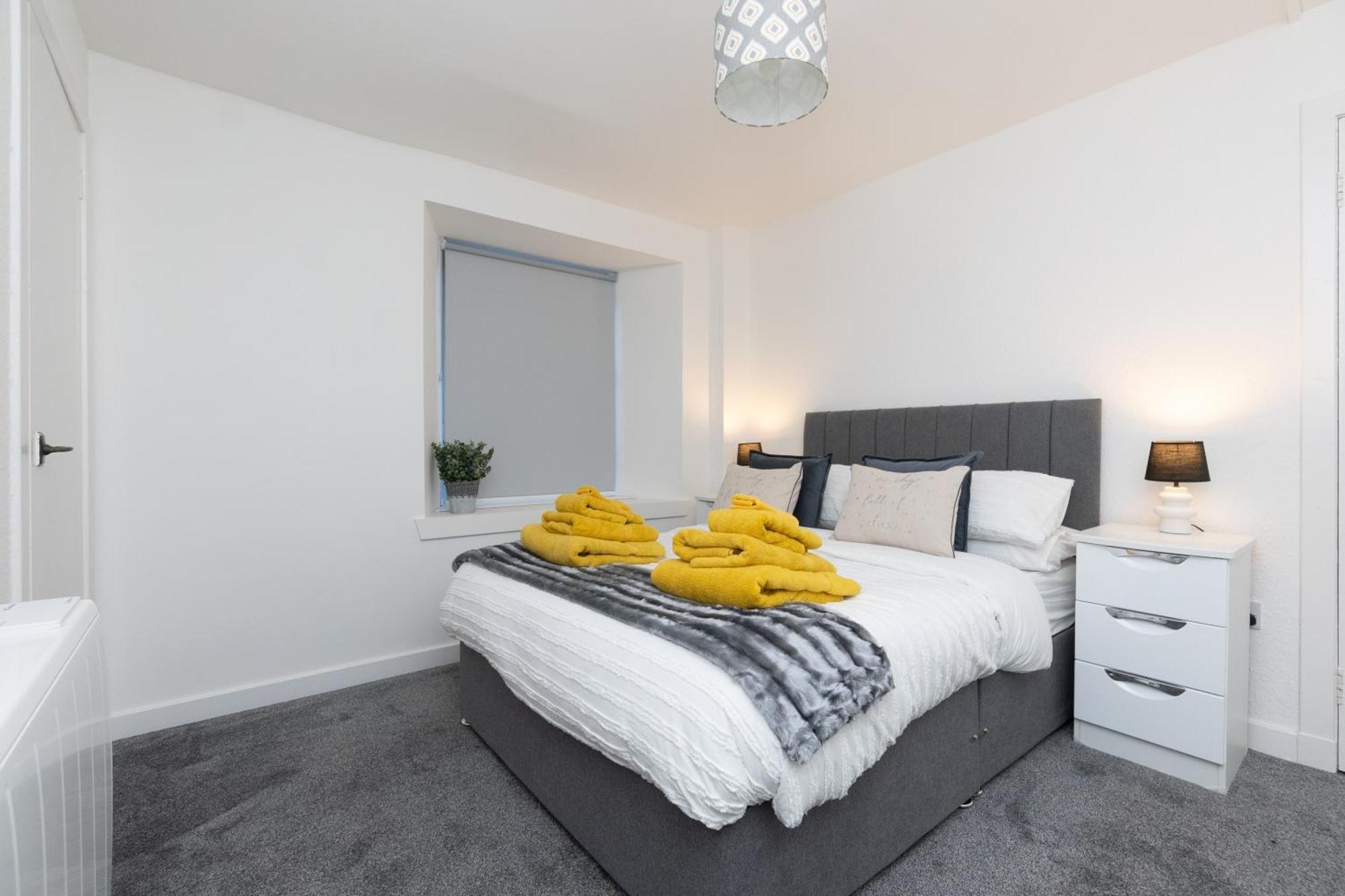 Central City Stay - Sja Stays - 1 Bed Apartment Aberdeen Exteriör bild