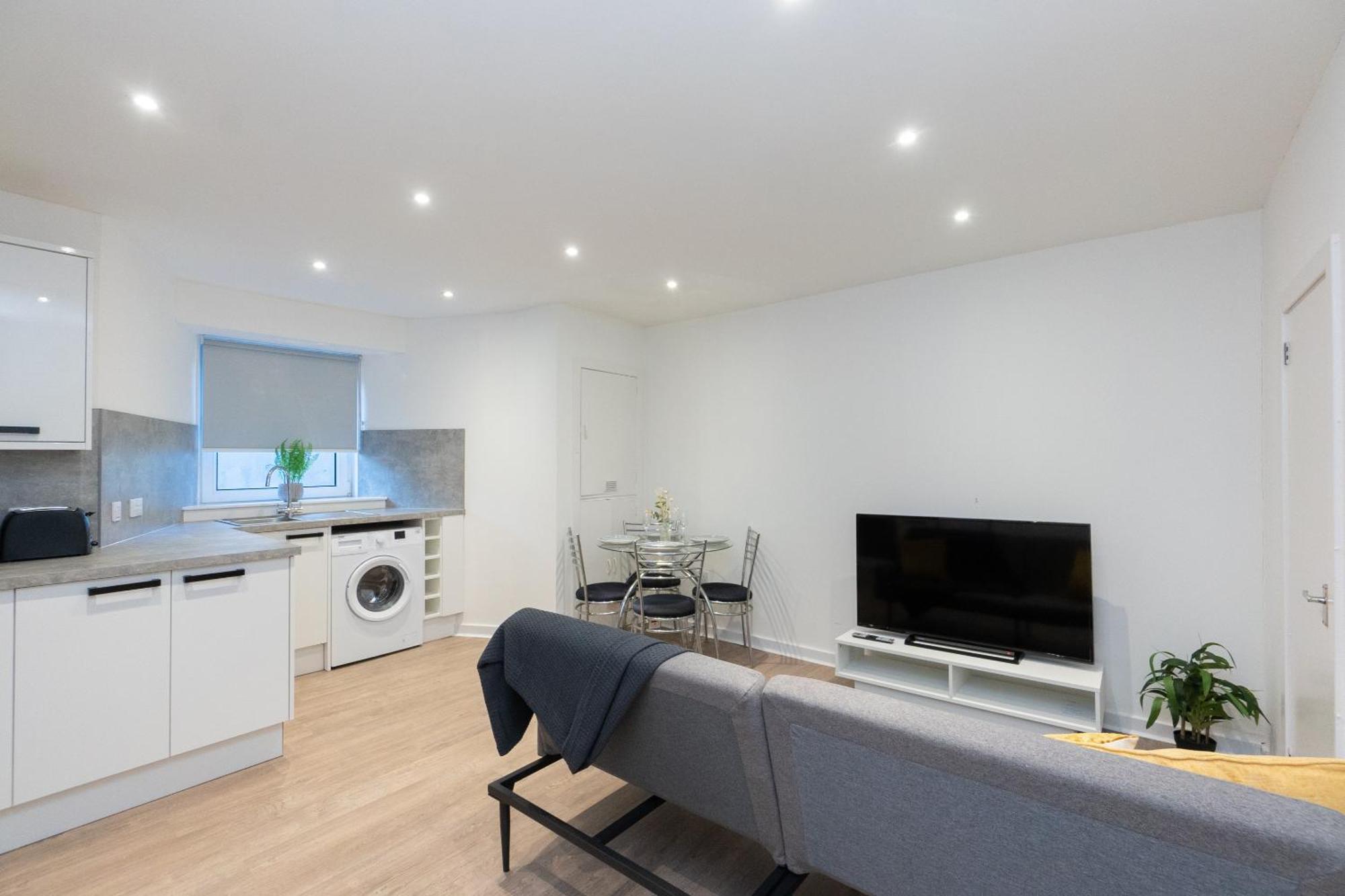 Central City Stay - Sja Stays - 1 Bed Apartment Aberdeen Exteriör bild