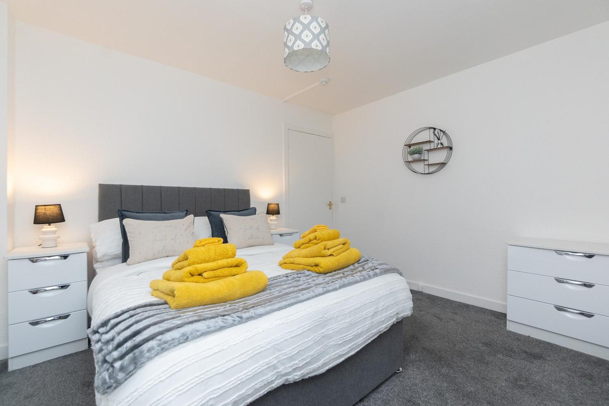 Central City Stay - Sja Stays - 1 Bed Apartment Aberdeen Exteriör bild