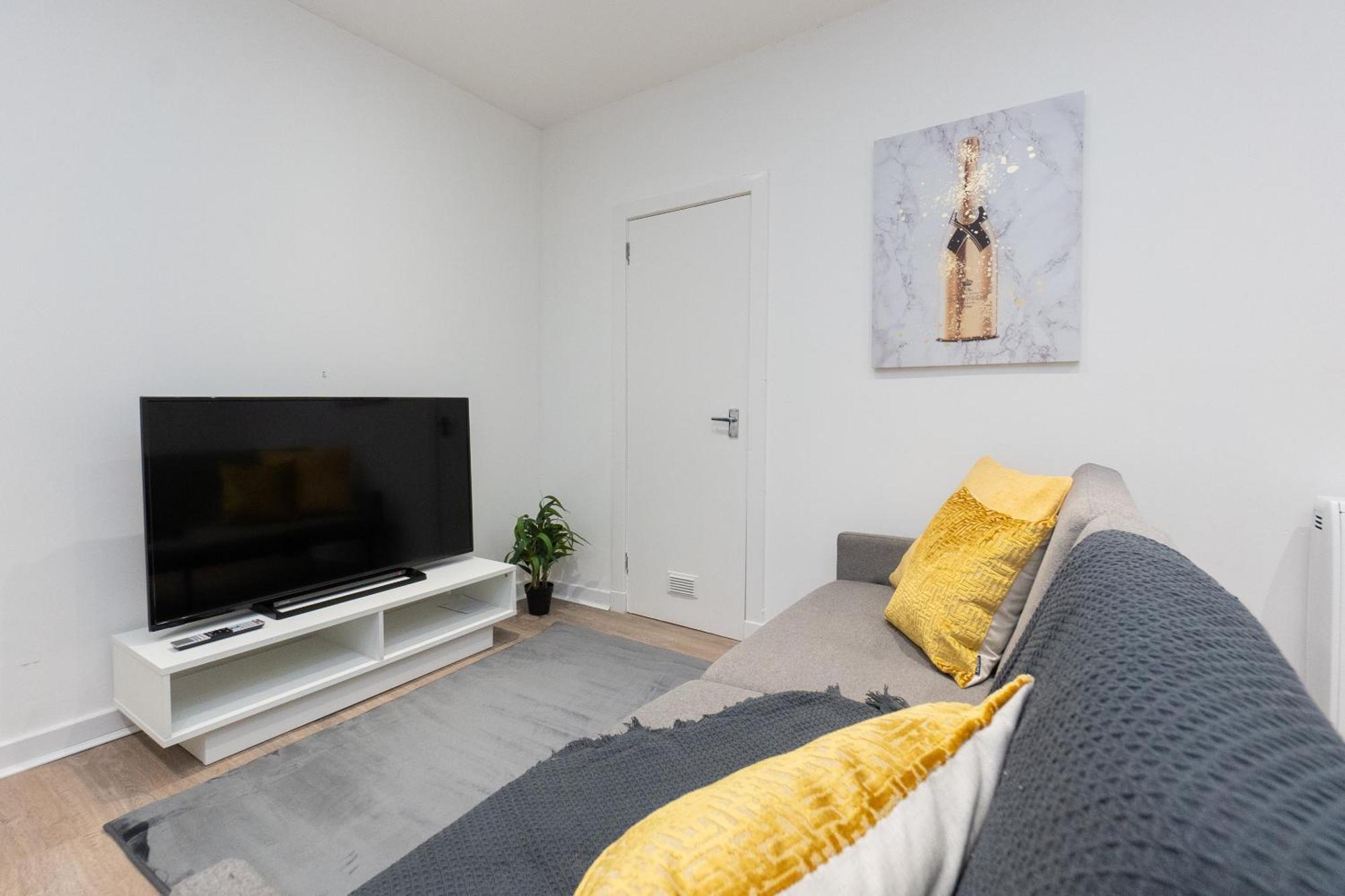 Central City Stay - Sja Stays - 1 Bed Apartment Aberdeen Exteriör bild